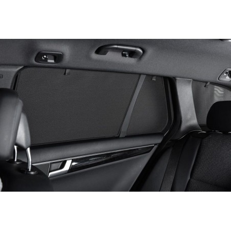 Privacy shades Audi A4 8E Sedan 2001-2008 (alleen achterportieren 2-delig) autozonwering