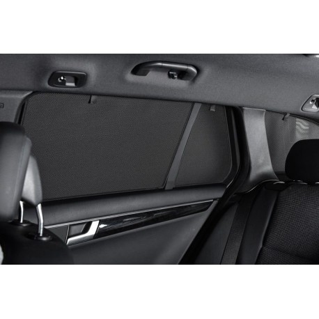 Privacy shades Dacia Sandero 5 deurs 2012- incl. Stepway (alleen achterportieren 2-delig) autozonwering