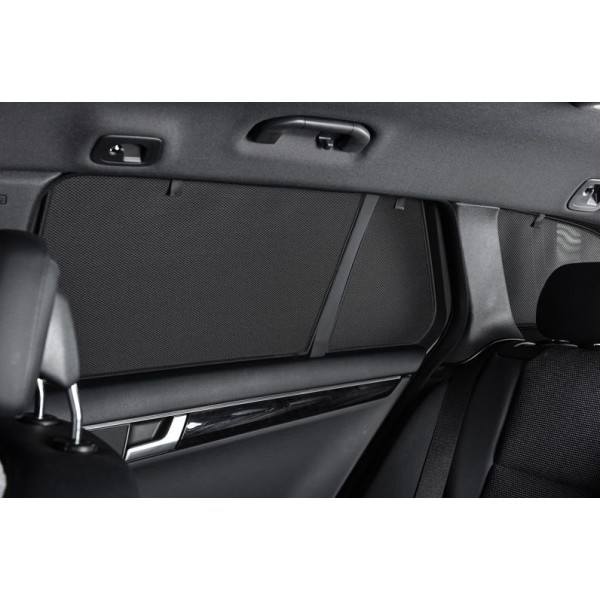 Privacy shades Opel Corsa E 5 deurs 2014-2018 (alleen achterportieren 2-delig) autozonwering