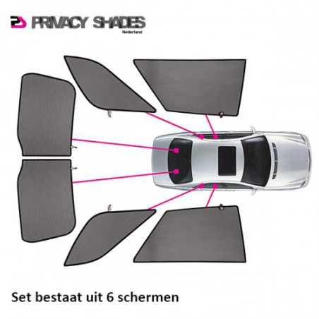 Car shades Ford B-Max 2012- autozonwering