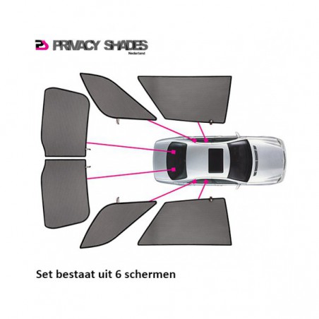 Car shades Audi Q3 2011- autozonwering