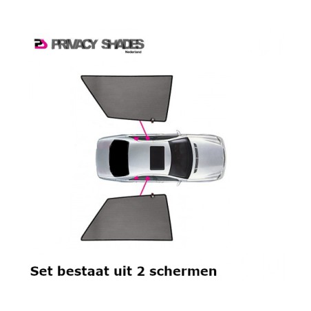Privacy shades BMW X1 (U11) 2022-heden (alleen achterportieren 2-delig) autozonwering