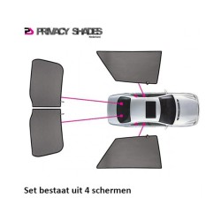 Privacyshades voor Kodiaq II (PS7) 2024-heden | autozonwering