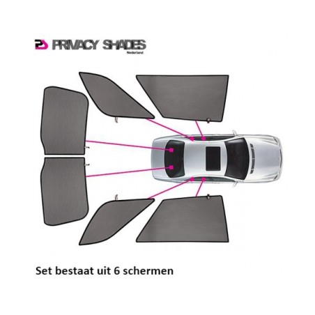 Privacyshades autozonwering Peugeot 3008 III 5-deurs 2024-heden