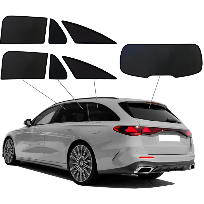 SunClip Zicht- & Zonwering passend voor Mercedes E-Klasse W214 Kombi 2023-