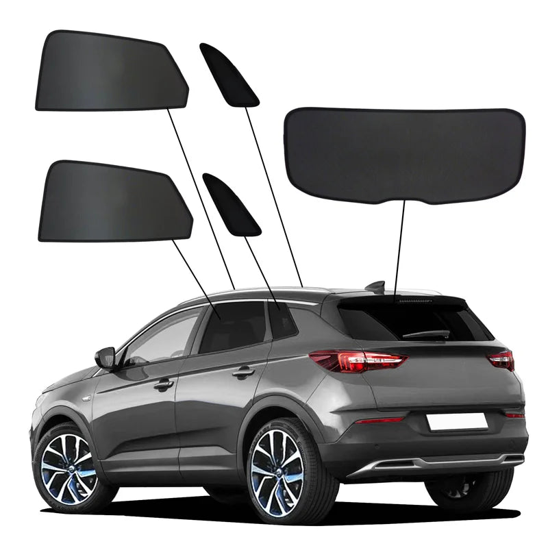SunClip Zicht- & Zonwering passend voor Opel Grandland X 2017-2024