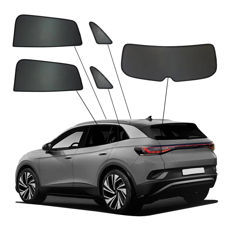 SunClip Zicht- & Zonwering passend voor Volkswagen ID.4 (E21) 2020-