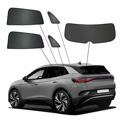 SunClip Zicht- & Zonwering passend voor Volkswagen ID.4 (E21) 2020-