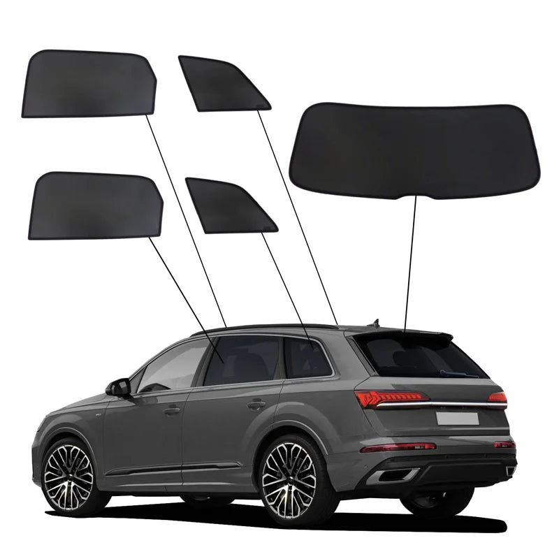 SunClip Zicht- & Zonwering passend voor Audi Q7 (4M) 2015-