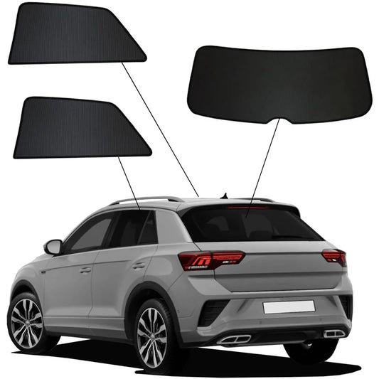 SunClip Zicht- & Zonwering passend voor Volkswagen T-Roc 2017-