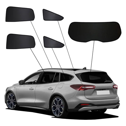 SunClip Zicht- & Zonwering passend voor Ford Focus IV Wagon 2018-
