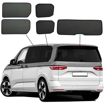 SunClip Zicht- & Zonwering passend voor Volkswagen Multivan T7 2021-