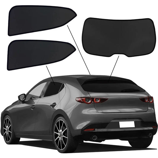 SunClip Zicht- & Zonwering passend voor Mazda 3 (BP) HB 5-deurs 2019-