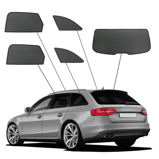 SunClip Zicht- & Zonwering passend voor Audi A4 (B8) Avant 2008-2015
