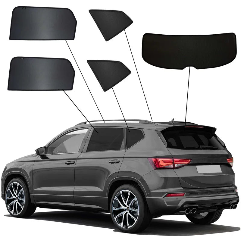 SunClip Zicht- & Zonwering passend voor Seat Ateca (KH7) 2016-