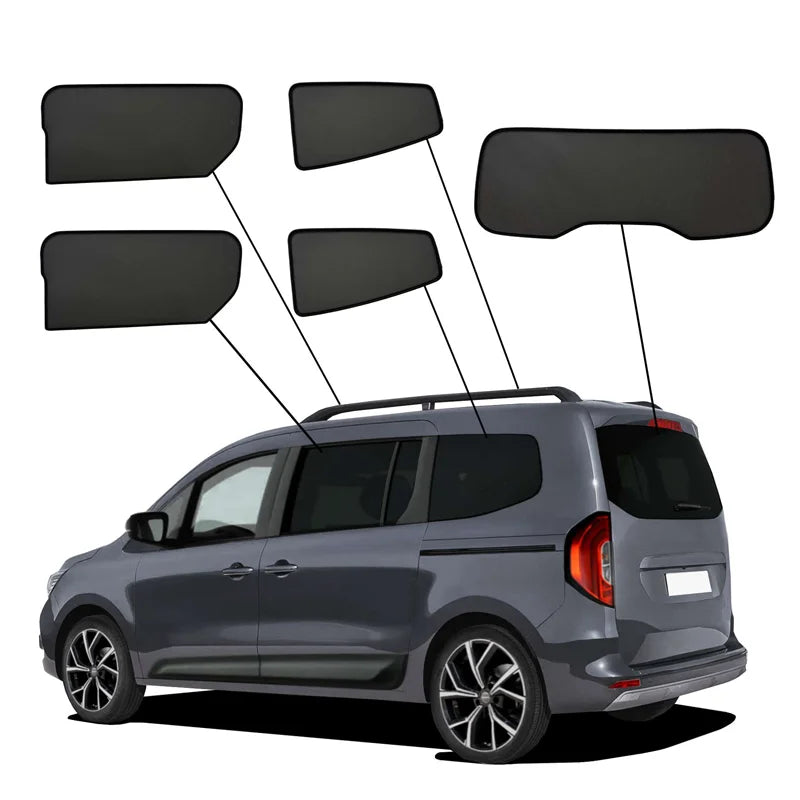 SunClip Zicht- & Zonwering passend voor Renault Grand Kangoo III MPV 2024-