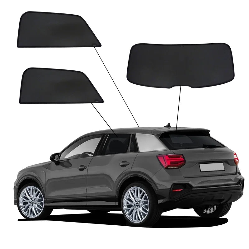 SunClip Zicht- & Zonwering passend voor Audi Q2 (GA) 2016-