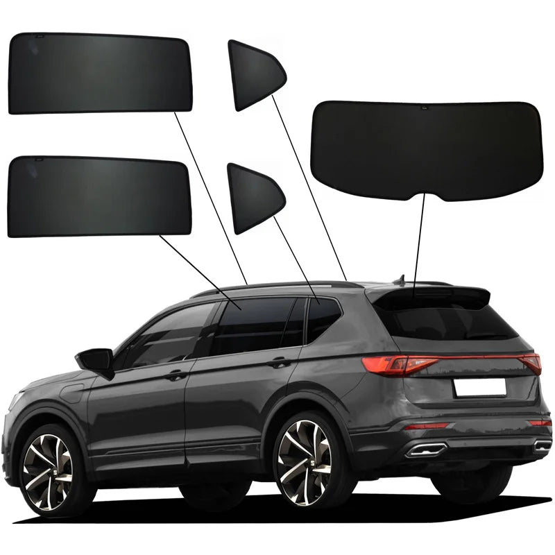 SunClip Zicht- & Zonwering passend voor Seat Tarraco (KN) 2019-2024