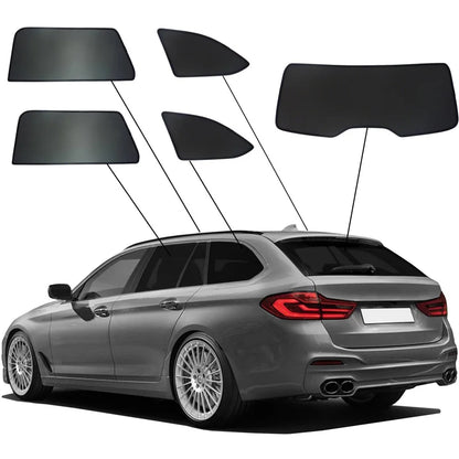 SunClip Zicht- & Zonwering passend voor BMW 5-Serie G31 Touring 2017-2023