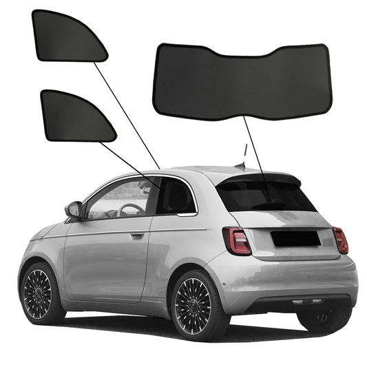 SunClip Zicht- & Zonwering passend voor Fiat 500e (332) 2020- excl. 3+1