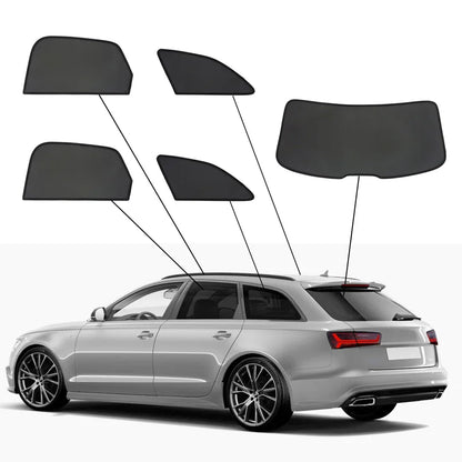 SunClip Zicht- & Zonwering passend voor Audi A6 (C7) Avant 2011-2018
