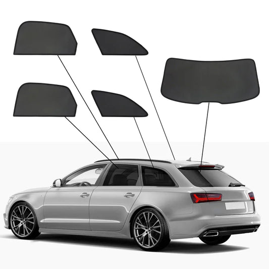 SunClip Zicht- & Zonwering passend voor Audi A6 (C7) Avant 2011-2018