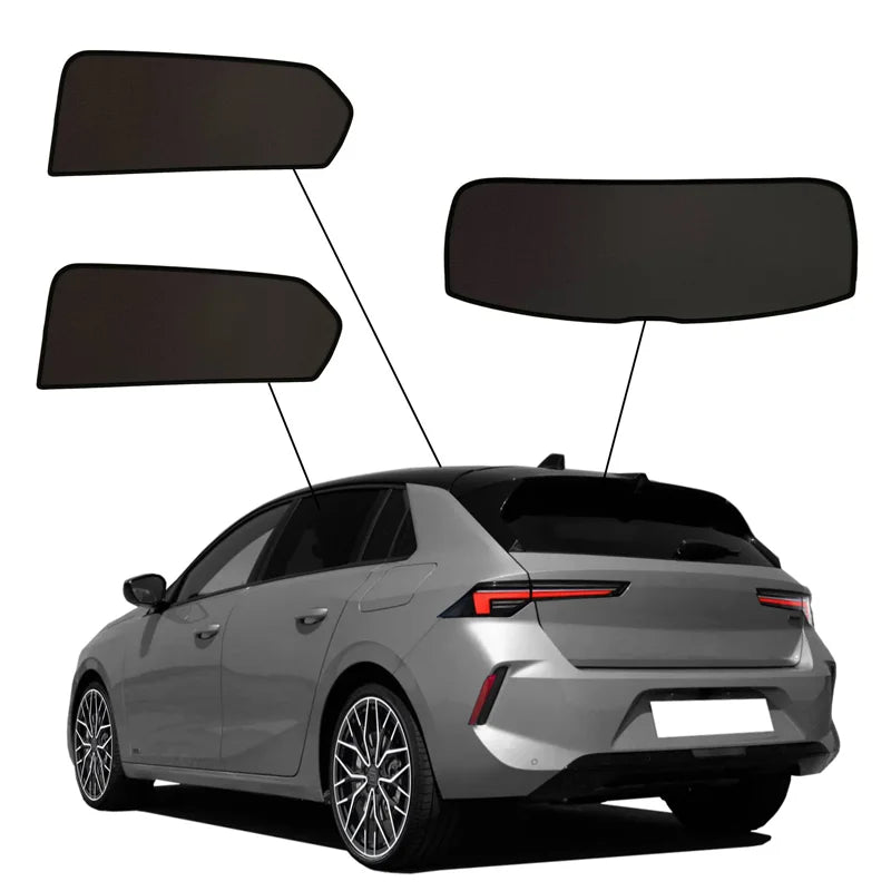 SunClip Zicht- & Zonwering passend voor Opel Astra L HB 5-deurs 2021-