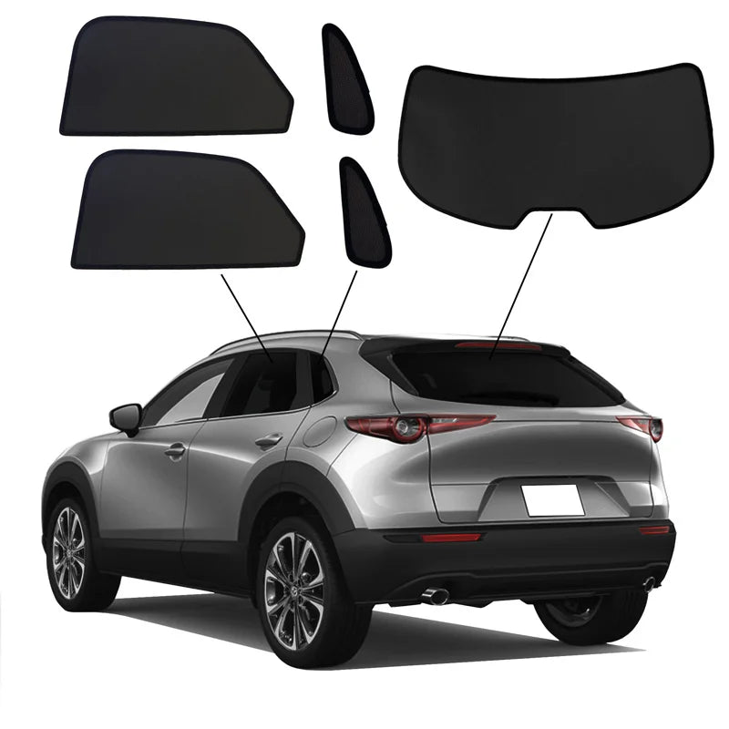 SunClip Zicht- & Zonwering passend voor Mazda CX-30 (DM) 2019-