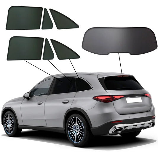 SunClip Zicht- & Zonwering passend voor Mercedes GLC (X254) 2022-