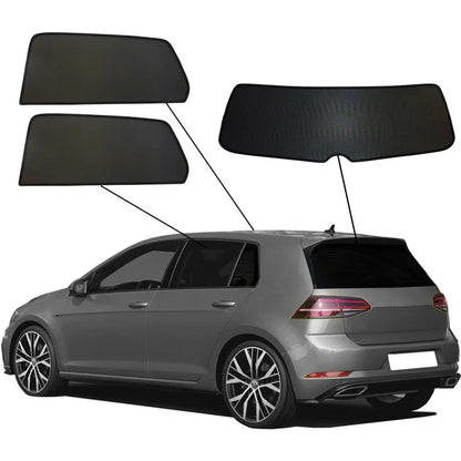 SunClip Zicht- & Zonwering passend voor Volkswagen Golf VII HB 5-deurs 2012-2019