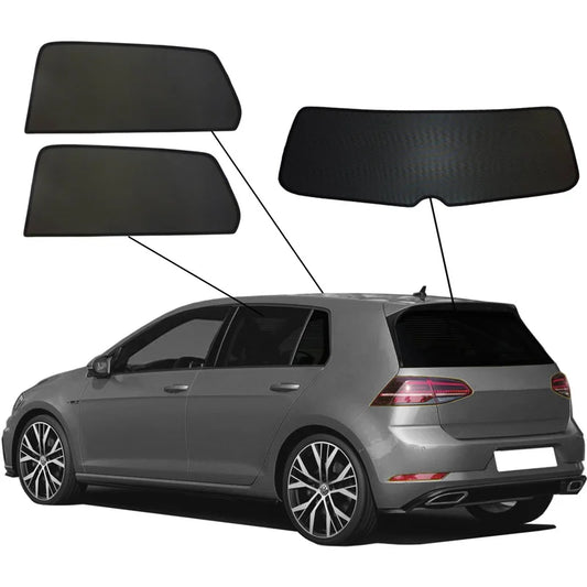 SunClip Zicht- & Zonwering passend voor Volkswagen Golf VII HB 5-deurs 2012-2019