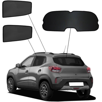 SunClip Zicht- & Zonwering passend voor Dacia Spring EV 2021-2024