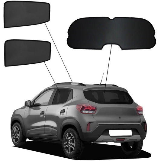 SunClip Zicht- & Zonwering passend voor Dacia Spring EV 2021-2024