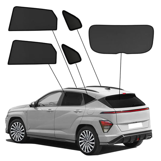 SunClip Zicht- & Zonwering passend voor Hyundai Kona II (SX2) 2023-