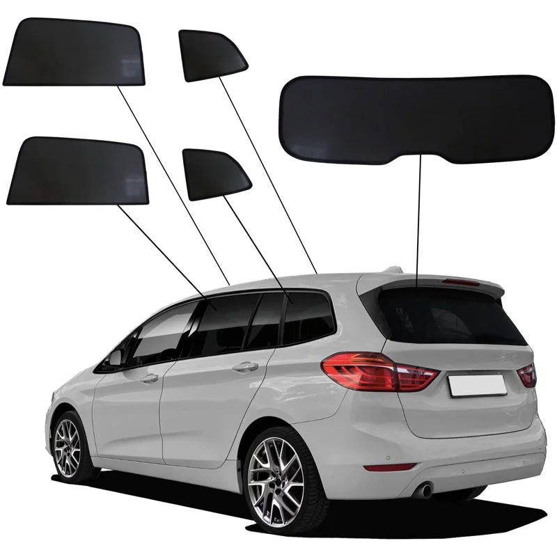 SunClip Zicht- & Zonwering passend voor BMW 2-Serie F46 Gran Tourer 2015-2022