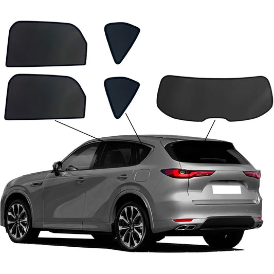 SunClip Zicht- & Zonwering passend voor Mazda CX-60 (KH) 2022-