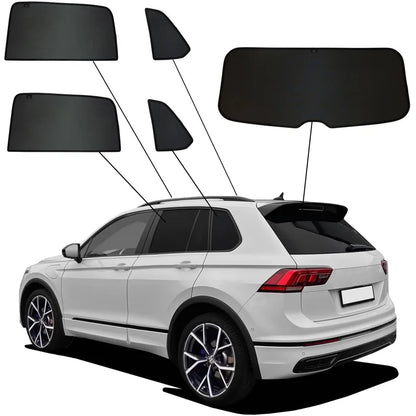 SunClip Zicht- & Zonwering passend voor Volkswagen Tiguan II 2016-2024 excl. Allspace