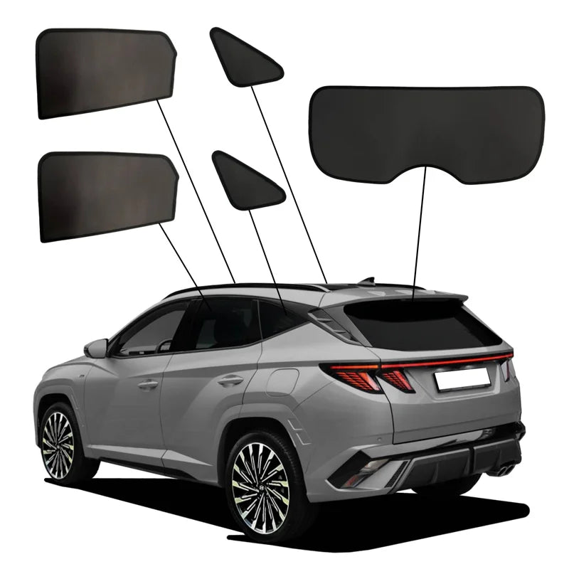 SunClip Zicht- & Zonwering passend voor Hyundai Tucson (NX4E) 2020-