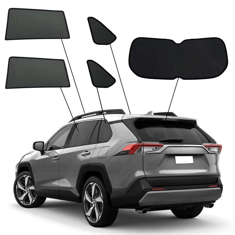 SunClip Zicht- & Zonwering passend voor Toyota RAV4 V (5th Gen.) 2018-2025