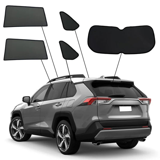 SunClip Zicht- & Zonwering passend voor Toyota RAV4 V (5th Gen.) 2018-2025