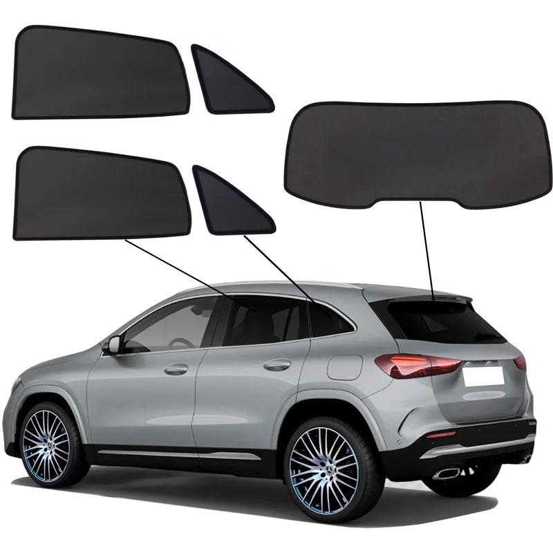 SunClip Zicht- & Zonwering passend voor Mercedes EQA (H243) 2021-