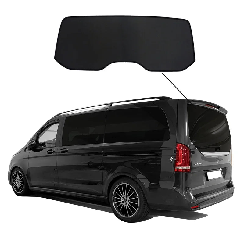 SunClip Zicht- & Zonwering passend voor Mercedes V-Klasse W447 2014-2024 (alleen achterklep)