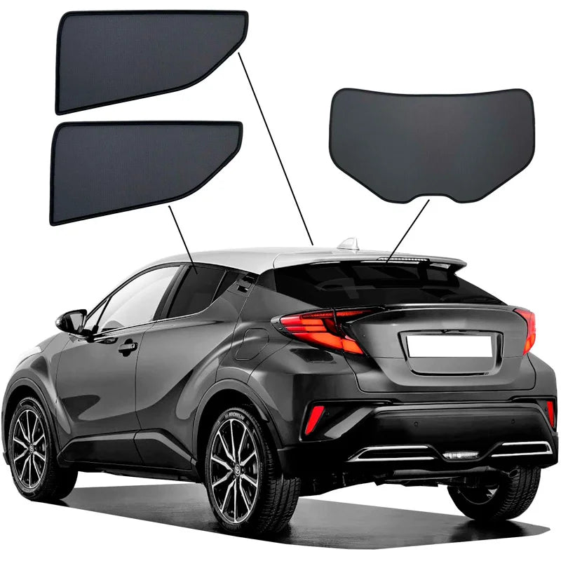 SunClip Zicht- & Zonwering passend voor Toyota C-HR (X1) 2016-2023
