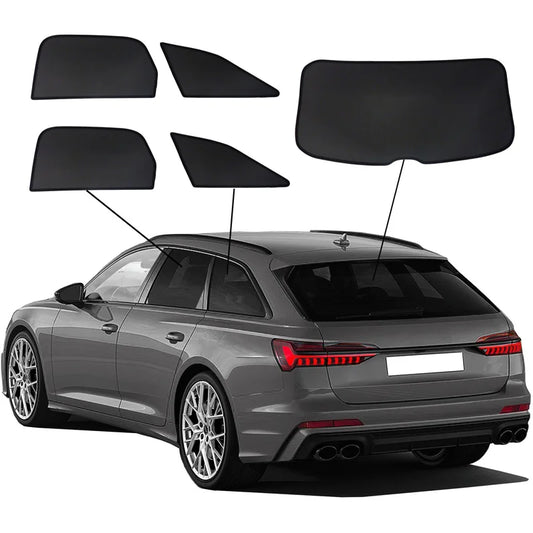 SunClip Zicht- & Zonwering passend voor Audi A6 (C8) Avant 2018-2025