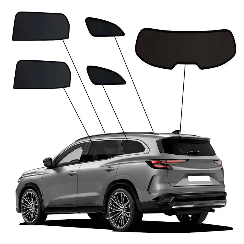 SunClip Zicht- & Zonwering passend voor Renault Espace VI 2023-