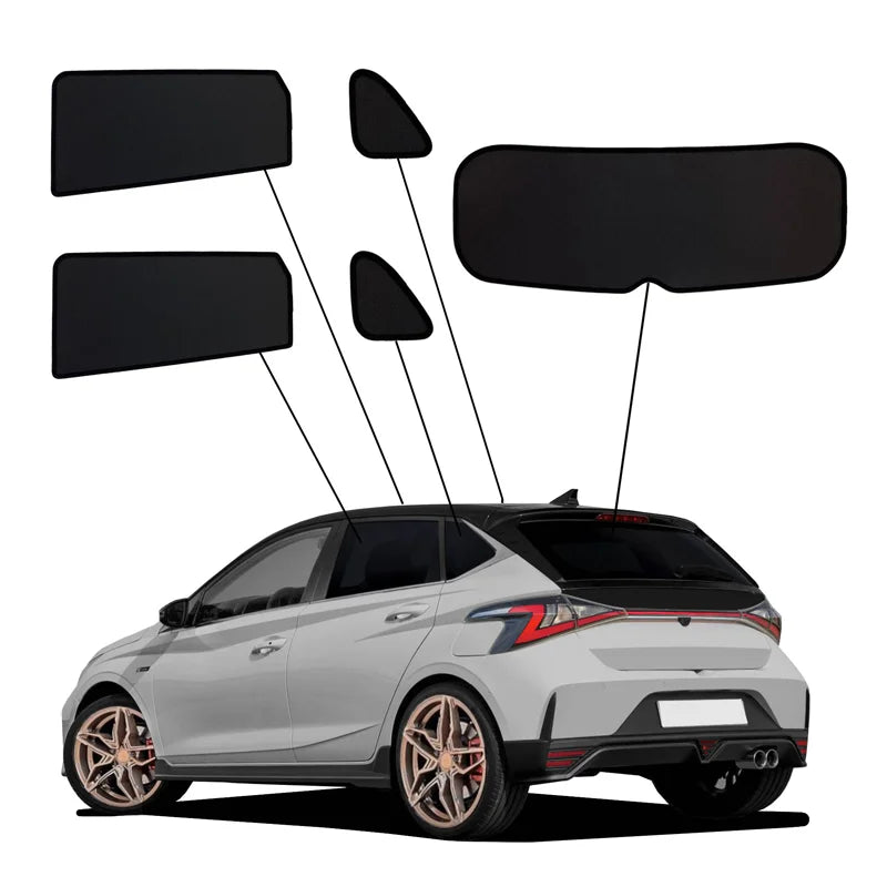 SunClip Zicht- & Zonwering passend voor Hyundai i20 III (BC3) 2020-
