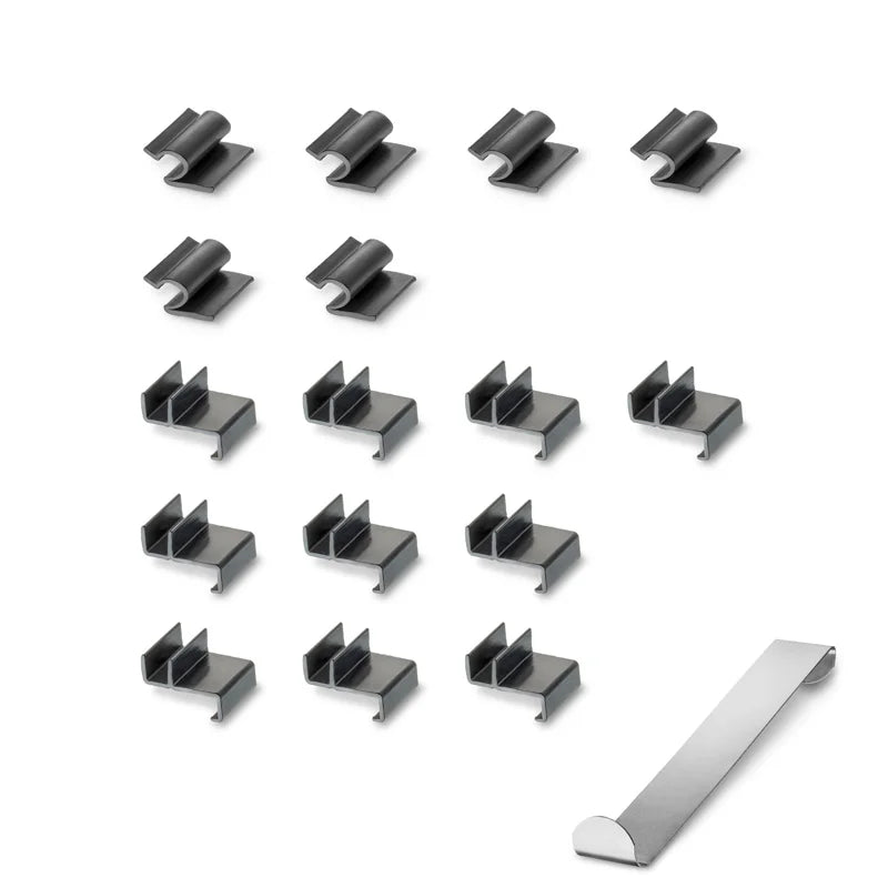SunClip Zicht- & Zonwering passend voor Mercedes V-Klasse W447 (Extra lange wielbasis) 2014-2024 zonder uitzetbare ruiten