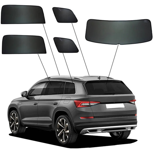 SunClip Zicht- & Zonwering passend voor Skoda Kodiaq I 2017-2024