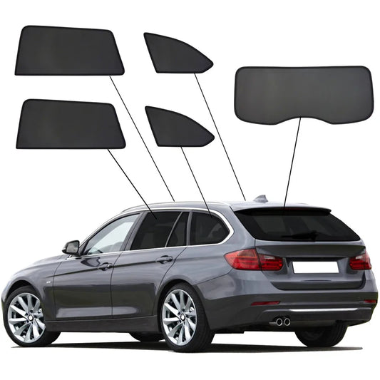 SunClip Zicht- & Zonwering passend voor BMW 3-Serie F31 Touring 2012-2019