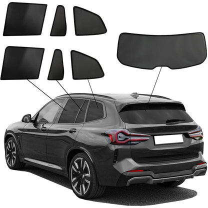 SunClip Zicht- & Zonwering passend voor BMW X3 (G01) 2017- & iX3 (G08) 2020-